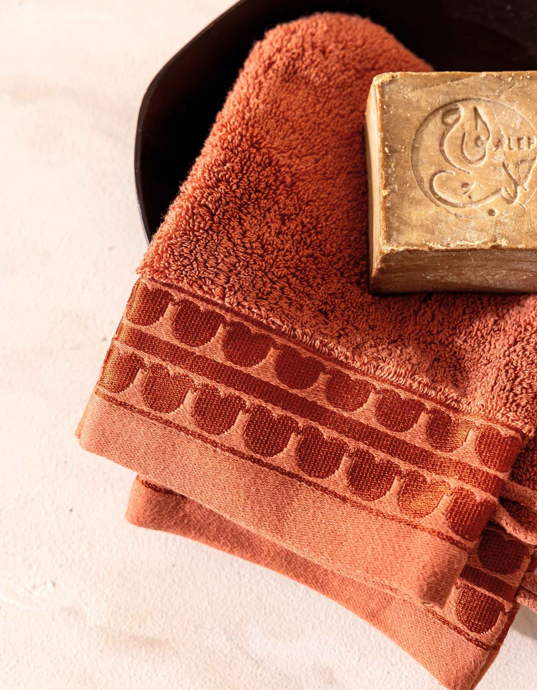 THE WASHCLOTH SET X2 | TERRACOTTA