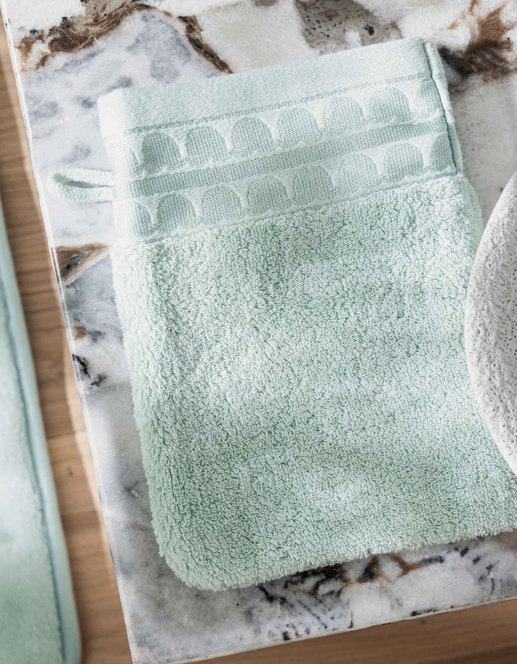 THE WASHCLOTH SET X2 | AQUA GREEN