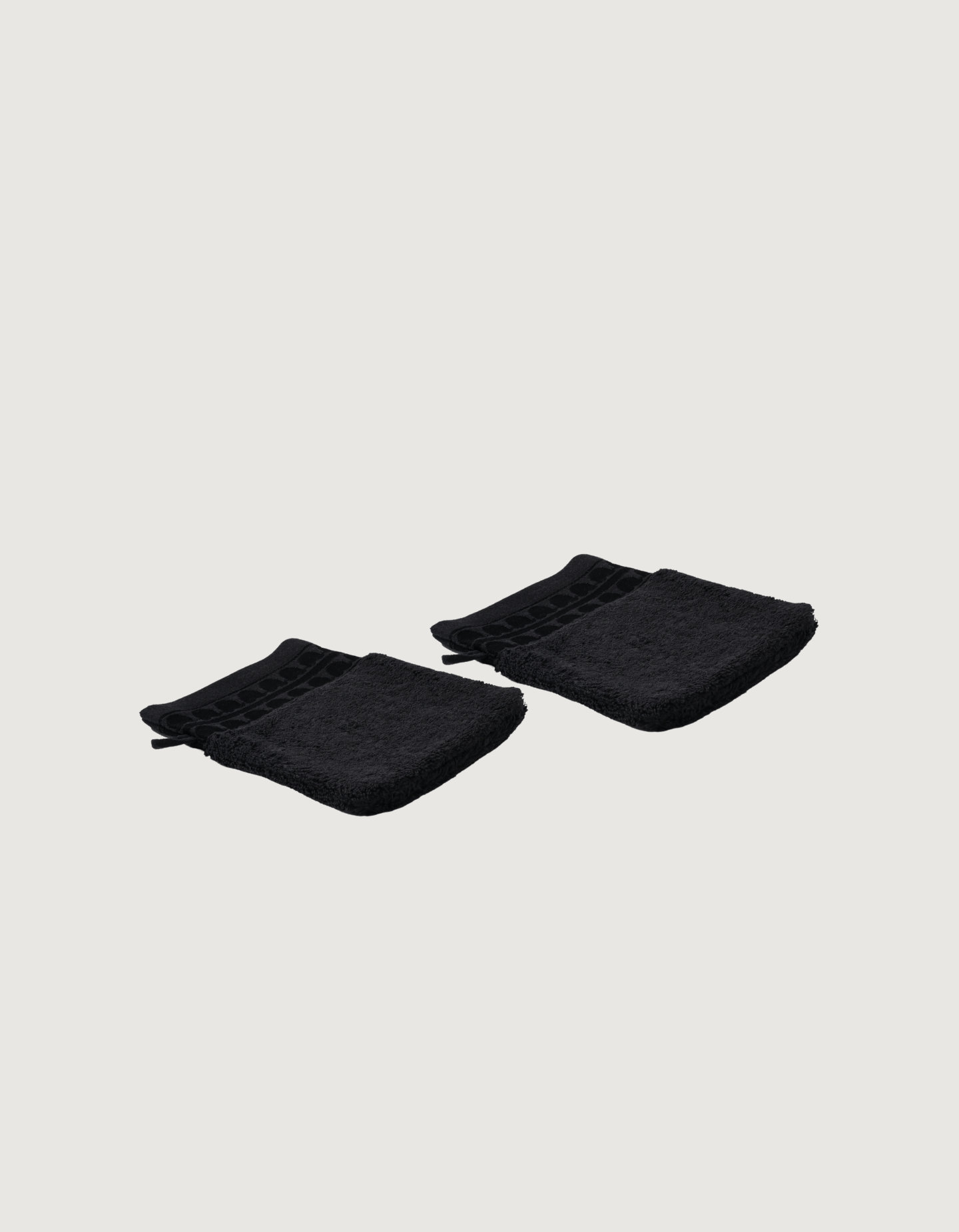 THE WASHCLOTH SET X2 | INK BLACK