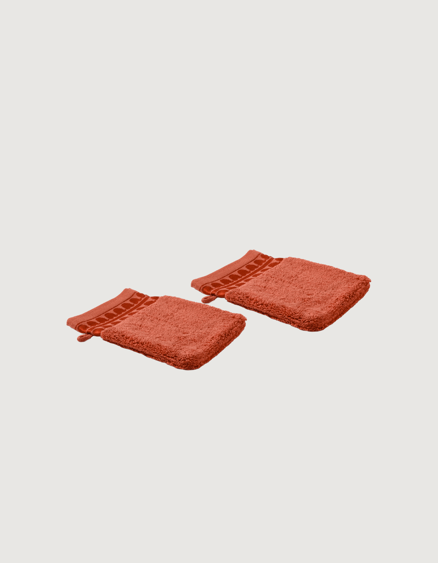 THE WASHCLOTH SET X2 | TERRACOTTA